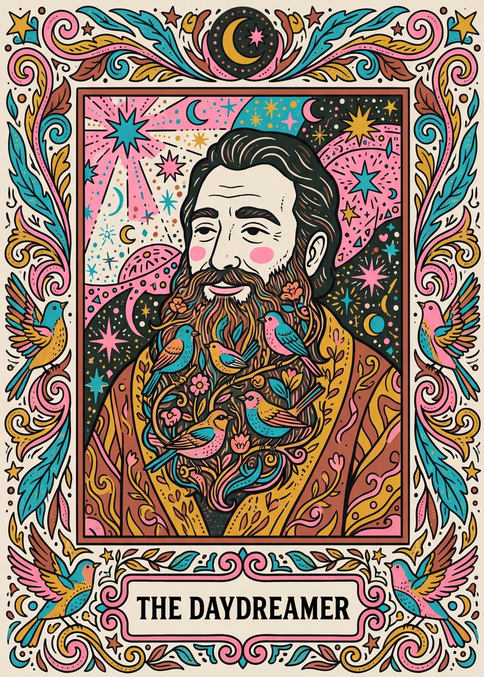 The Daydreamer — tarot print