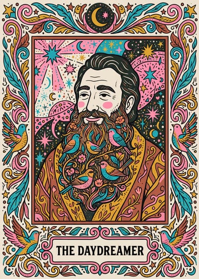 The Daydreamer — tarot print
