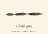 A voice poster: one long brushstroke reading I love you